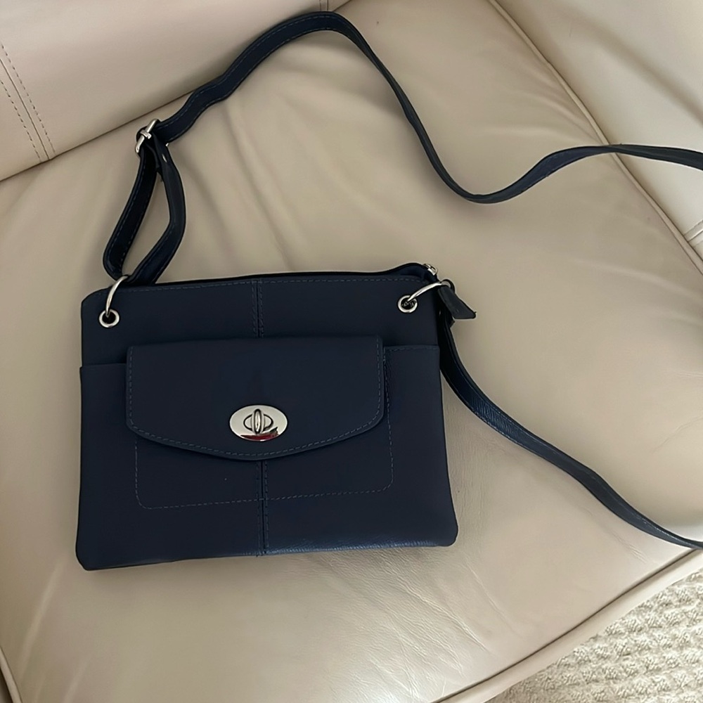 Navy blue crossbody